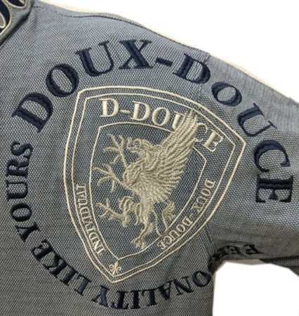 DOUX DOUCHE セットアップ　LL ロゴ刺繍
